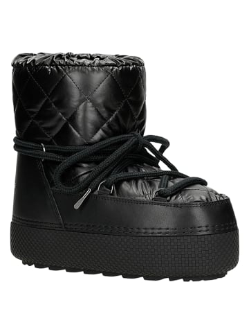 Relaks Leren winterlaarzen zwart