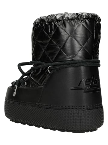 Relaks Leren winterlaarzen zwart