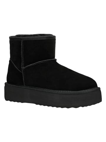 Relaks Leren winterboots zwart