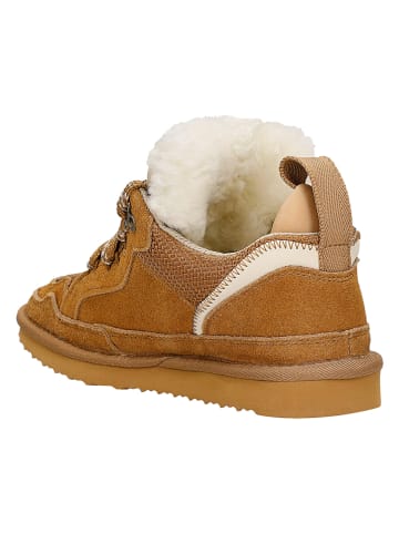 Relaks Leren sneakers lichtbruin