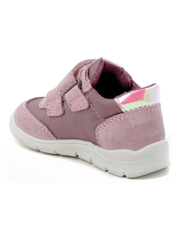 Primigi Leder-Sneakers in Rosa/ Weiß