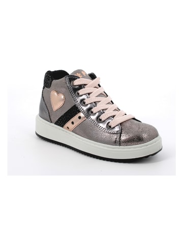 Primigi Sneakers zilverkleurig/lichtroze