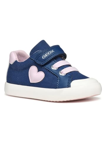 Geox Sneakers "Gisli" donkerblauw/lichtroze