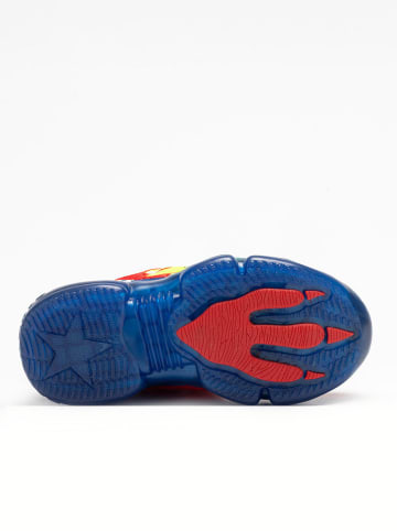 Bull Boys Sneakers "T-Rex" rood/blauw