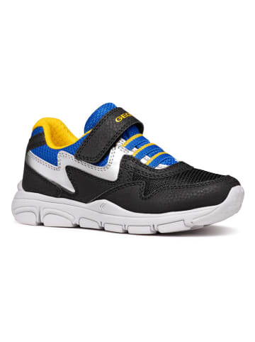 Geox Sneakers "New Torque" in Schwarz/ Silber