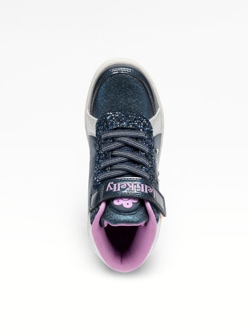 Lelli Kelly Sneakersy "Mille Stelle" w kolorze granatowo-jasnoróżowym