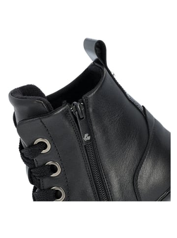Groundies Leren barefootschoenen "Salzburg" zwart
