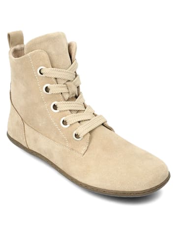 Groundies Leren barefootschoenen "Salzburg" beige