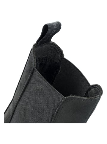 Groundies Skórzane buty "Camden" w kolorze antracytowym do chodzenia na boso