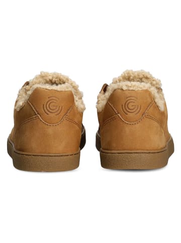 Groundies Skórzane buty "Universe" w kolorze jasnobrązowym do chodzenia na boso