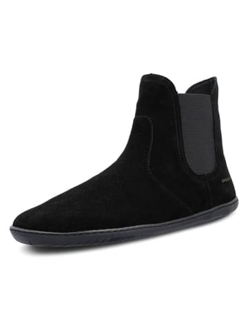 Groundies Leren barefootschoenen "Camden" zwart