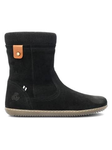 Groundies Leder-Barfußschuhe "Iceland" in Schwarz