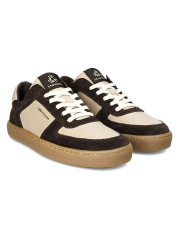 Groundies Leder-Barfußschuhe "Hamptons 2.0" in Hellbraun/ Braun