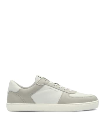 Groundies Leder-Sneakers "Hamptons 2.0" in Grau/ Weiß