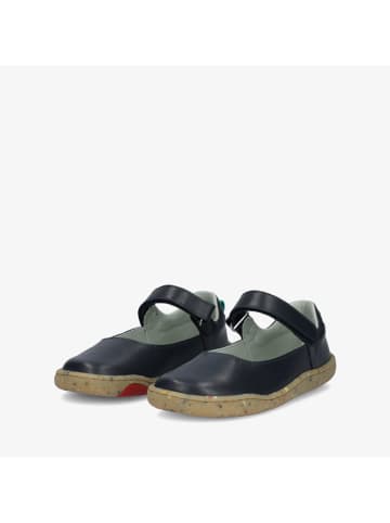 Groundies Leder-Barfußschuhe "Stella" in Schwarz