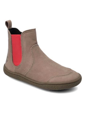 Groundies Leren barefootschoenen "Everyday" taupe