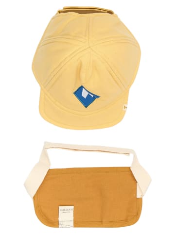 FABELAB 3-delige kostuumset "Builder" lichtbruin