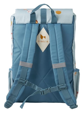 FABELAB Rugzak blauw - (B)28 x (H)44 x (D)12 cm
