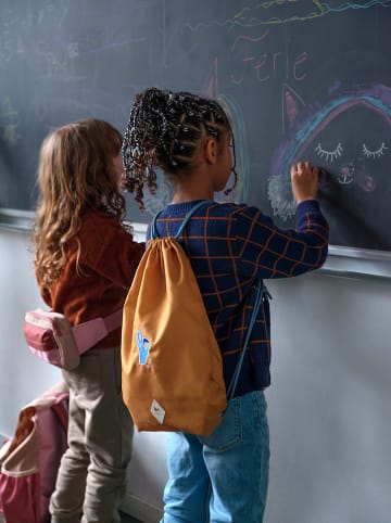 FABELAB Sportbeutel in Senf - (B)32 x (H)42 cm