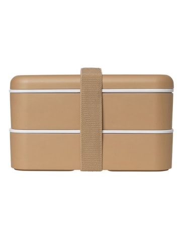 FABELAB Śniadaniówka w kolorze jasnobrązowym - 18,7 x 10,8 x 10,7 cm