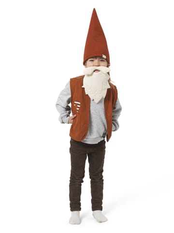 FABELAB 3tlg. Kostüm "Little Santa" Braun