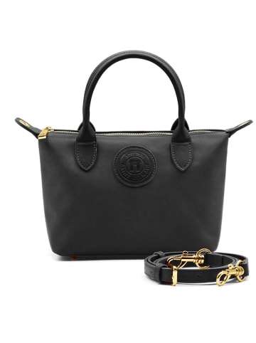 ATELIERS SAINT GERMAIN Leder-Henkeltasche in Schwarz - (B)24 x (H)15 x (T)11 cm