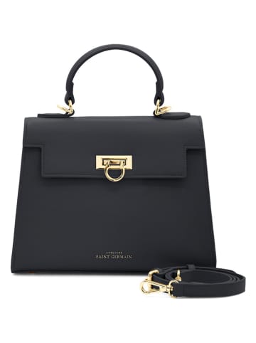 ATELIERS SAINT GERMAIN Leren handtas zwart - (B)26 x (H)20 x (D)11 cm