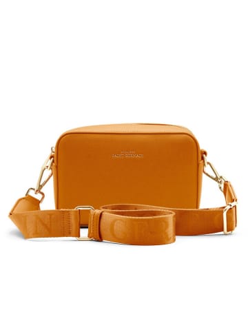 ATELIERS SAINT GERMAIN Skórzana torebka w kolorze jasnobrązowym - 21 x 14 x 6 cm