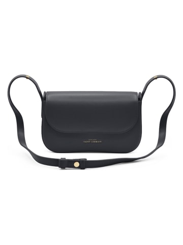 ATELIERS SAINT GERMAIN Skórzana torebka w kolorze czarnym - 25 x 16 x 7 cm