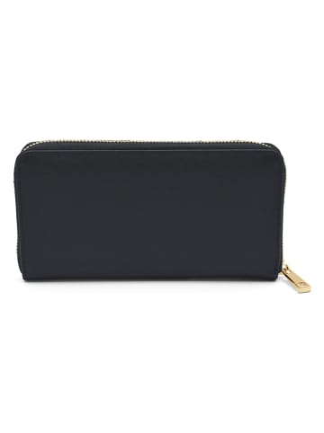 ATELIERS SAINT GERMAIN Leder-Geldbörse in Schwarz - (B)19 x (H)10 x (T)2,5 cm