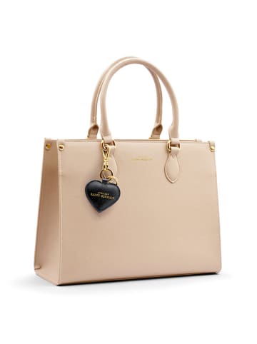 ATELIERS SAINT GERMAIN Skórzany brelok w kolorze czarnym do kluczy - dł. 13 cm