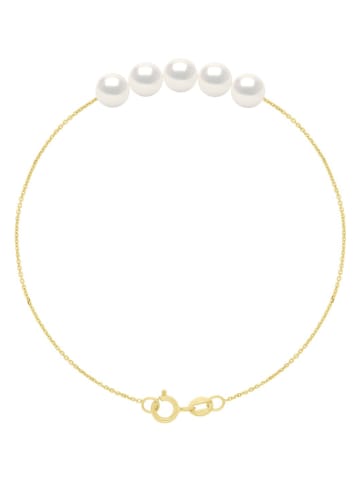 ATELIERS SAINT GERMAIN Weißgold-Armkette mit Süßwasserzuchtperlen