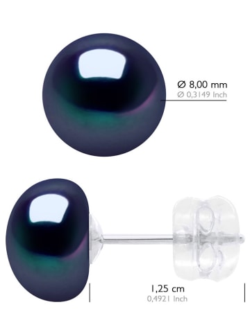 ATELIERS SAINT GERMAIN Witgouden oorstekers met zoetwaterkweekparels