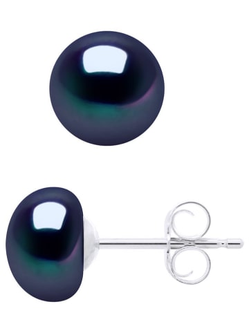 ATELIERS SAINT GERMAIN Złote kolczyki-wkrętki z perłami