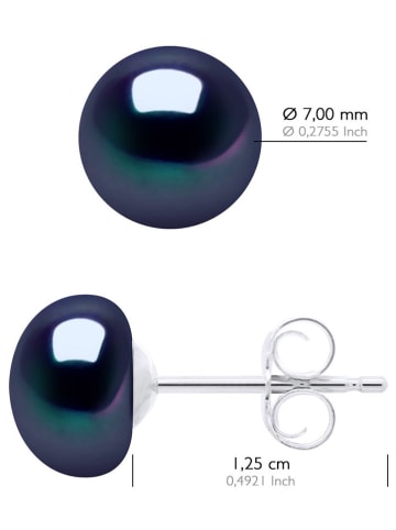 ATELIERS SAINT GERMAIN Witgouden oorstekers met zoetwaterkweekparels