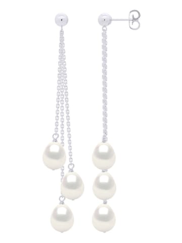 ATELIERS SAINT GERMAIN Złote kolczyki-wkrętki z perłami