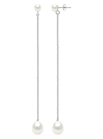 ATELIERS SAINT GERMAIN Weißgold-Ohrstecker mit Süßwasserzuchtperlen