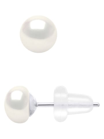 ATELIERS SAINT GERMAIN Weißgold-Ohrstecker mit Süßwasserzuchtperlen