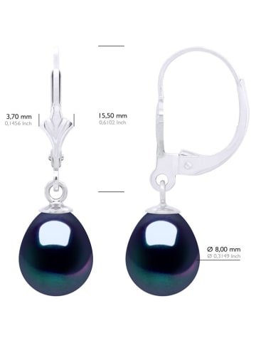 ATELIERS SAINT GERMAIN Witgouden oorringen met zoetwaterkweekparel