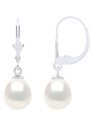 ATELIERS SAINT GERMAIN Weißgold-Ohrringe mit Süßwasserzuchtperlen