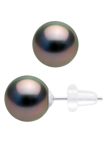 ATELIERS SAINT GERMAIN Witgouden oorstekers met tahitikweekparels