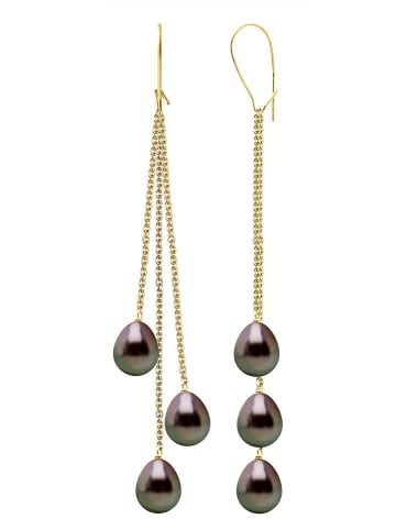 ATELIERS SAINT GERMAIN Gouden oorhangers met parels