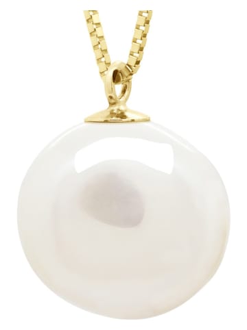 ATELIERS SAINT GERMAIN Gold-Halskette mit Süßwasserzuchtperle - (L)42 cm