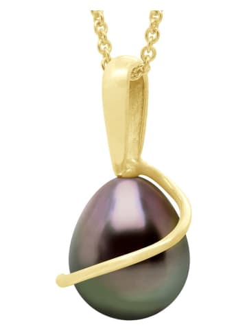 ATELIERS SAINT GERMAIN Gold-Anhänger mit Tahitizuchtperle