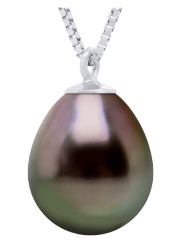 ATELIERS SAINT GERMAIN Witgouden ketting  met tahitikweekparel - (L)42 cm