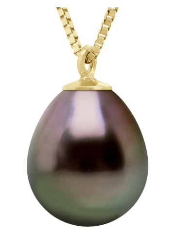 ATELIERS SAINT GERMAIN Złoty naszyjnik z perłą Tahiti - dł. 42 cm