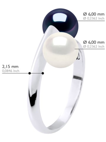 ATELIERS SAINT GERMAIN Zilveren ring met parels