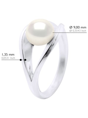 ATELIERS SAINT GERMAIN Zilveren ring met zoetwaterkweekparel