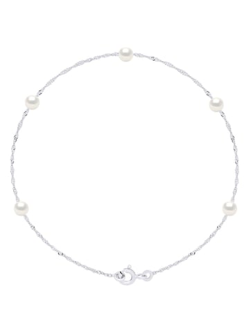 ATELIERS SAINT GERMAIN Weißgold-Armkette mit Tahitizuchtperlen