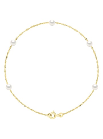 ATELIERS SAINT GERMAIN Gold-Armkette mit Tahitizuchtperlen